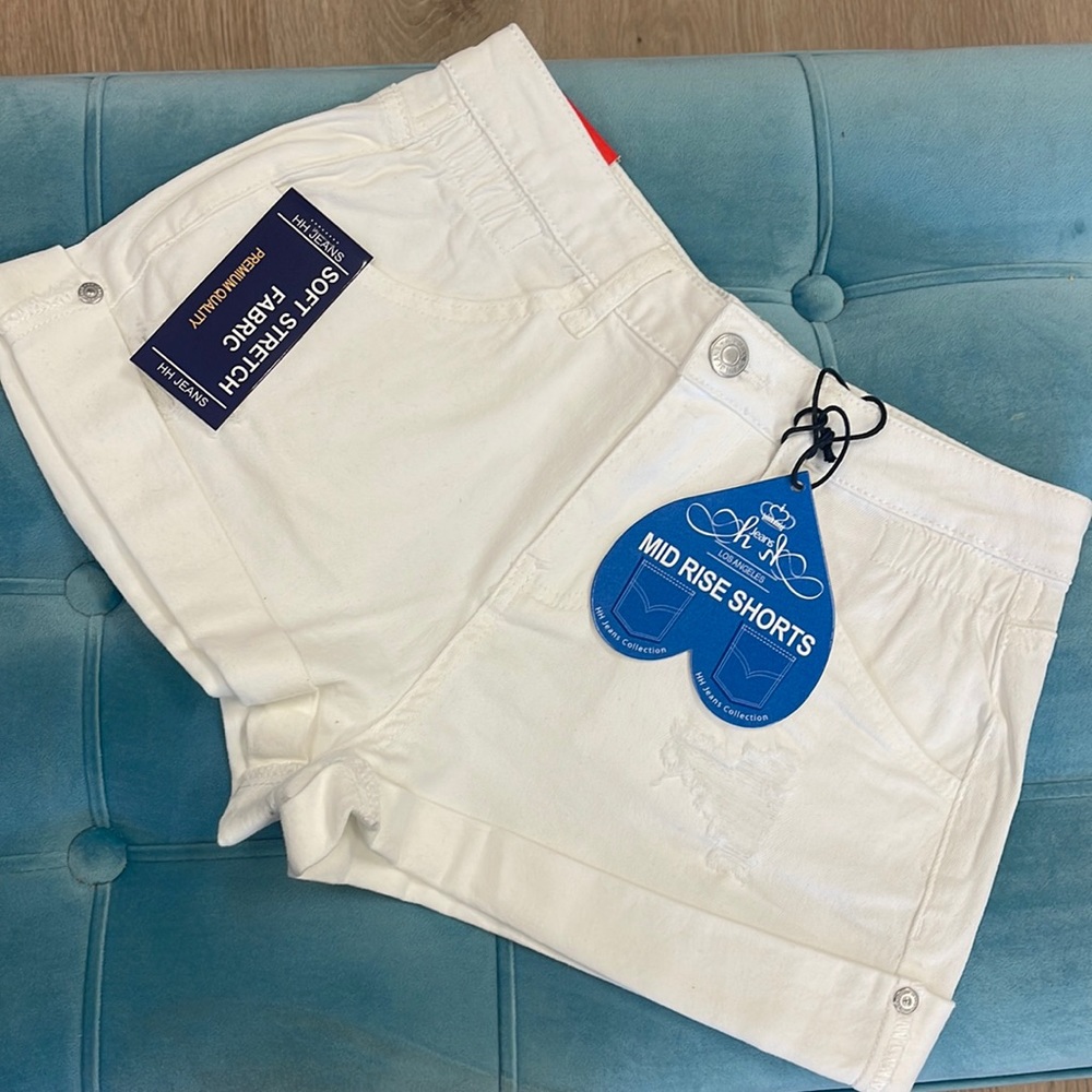💗💗 White jeans Shorts